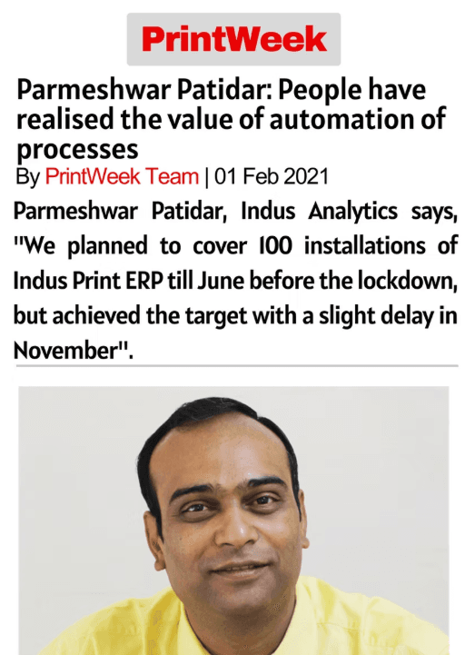 People have realised the value of automation of processes