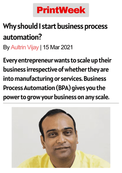 Why should I start business process automation?